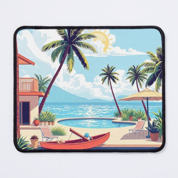 Item preview, Free Vector Flat Summer Vibes Illustration designed and sold by hjian8219.