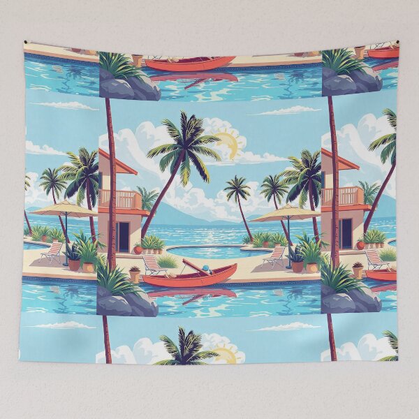 Item preview, Free Vector Flat Summer Vibes Illustration designed and sold by hjian8219.