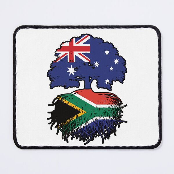 Item preview, South Africa South African Australian Australia Tree Roots Flag designed and sold by FlagX.