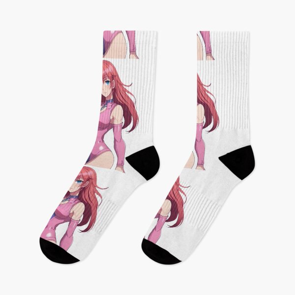Item preview, Red Headed Hottie in Pink designed and sold by KnottyToons.
