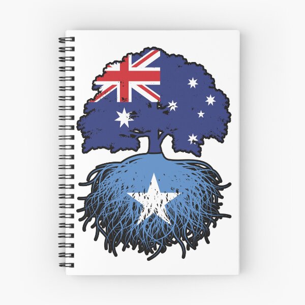 Item preview, Somalia Somali Australian Australia Tree Roots Flag designed and sold by FlagX.
