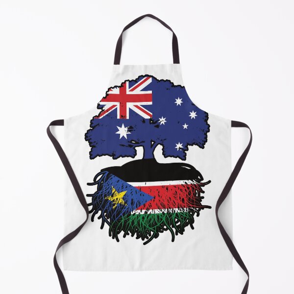 Item preview, South Sudan South Sudanese Australian Australia Tree Roots Flag designed and sold by FlagX.
