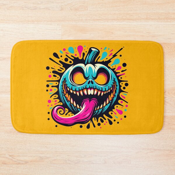 Item preview, Psycho Pumpkin: A Vibrant Halloween Horror designed and sold by H Jonas.