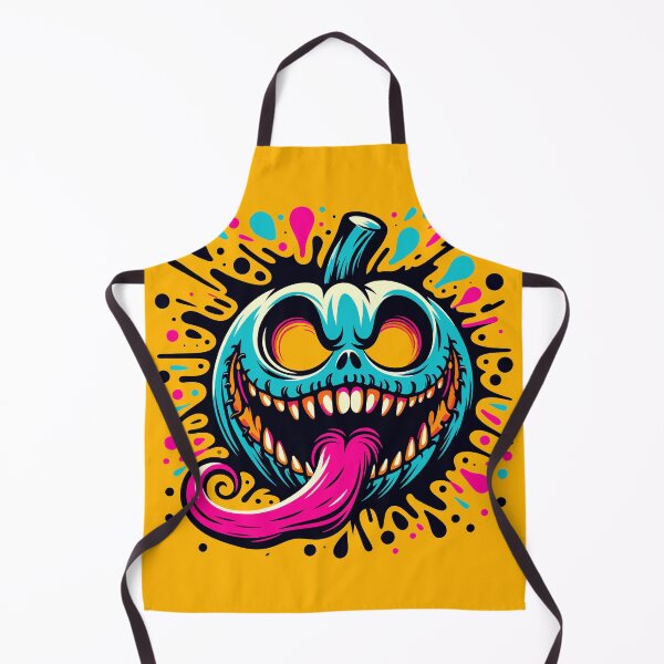 Item preview, Psycho Pumpkin: A Vibrant Halloween Horror designed and sold by H Jonas.