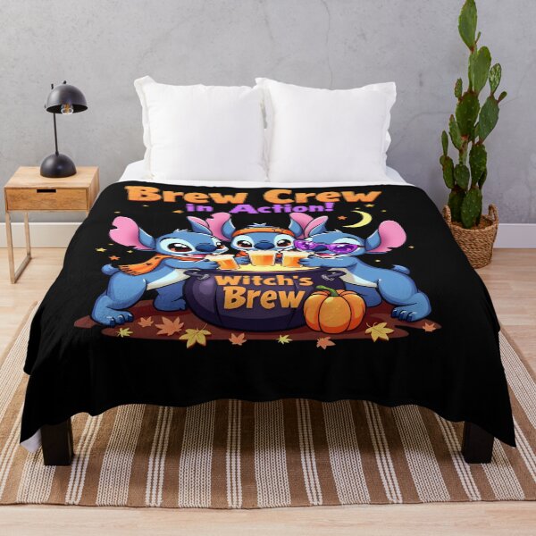 Item preview, Halloween Stitch : Brew Crew in Action - A Funny Witches Brew Design for Halloween designed and sold by TheInkyOwl-TIO.