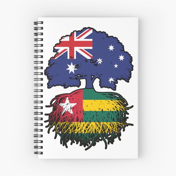 Item preview, Togo Togolese Australian Australia Tree Roots Flag designed and sold by FlagX.