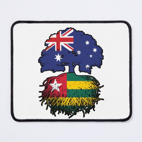 Item preview, Togo Togolese Australian Australia Tree Roots Flag designed and sold by FlagX.
