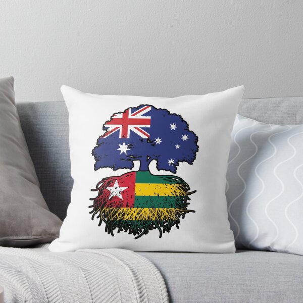 Item preview, Togo Togolese Australian Australia Tree Roots Flag designed and sold by FlagX.