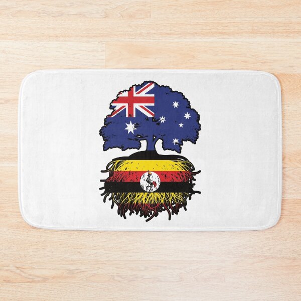 Item preview, Uganda Ugandan Australian Australia Tree Roots Flag designed and sold by FlagX.