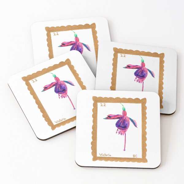 Item preview, Hybrid Fuscia Postage Stamp designed and sold by deblevart.