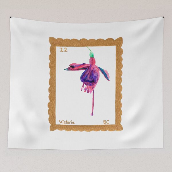 Item preview, Hybrid Fuscia Postage Stamp designed and sold by deblevart.