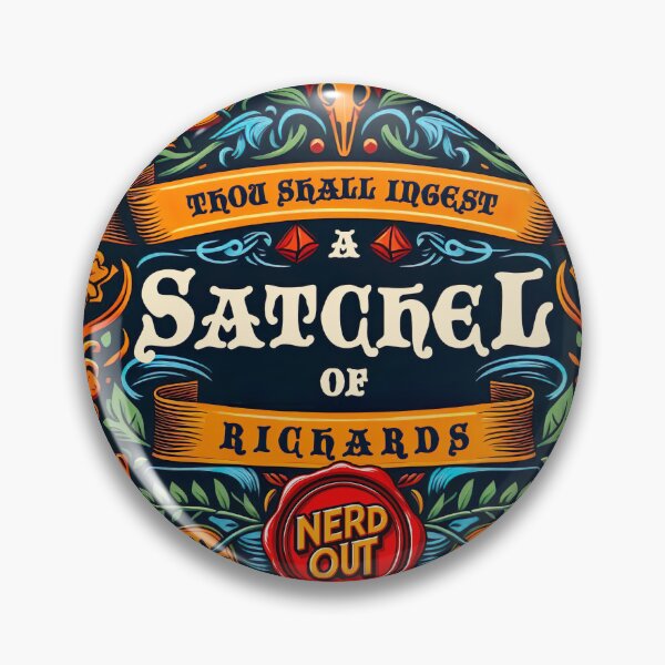 Item preview, A Satchel of Richards designed and sold by Nerd Out!.