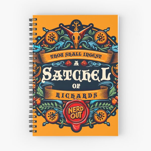 Item preview, A Satchel of Richards designed and sold by Nerd Out!.