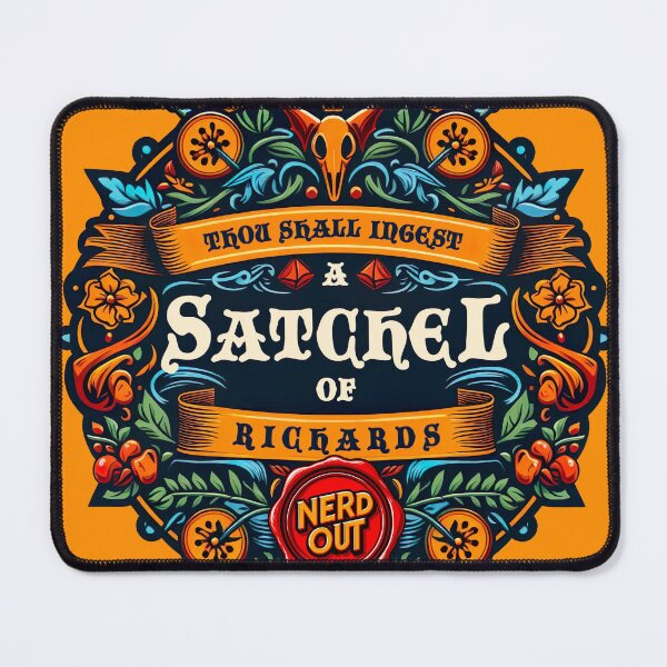Item preview, A Satchel of Richards designed and sold by Nerd Out!.