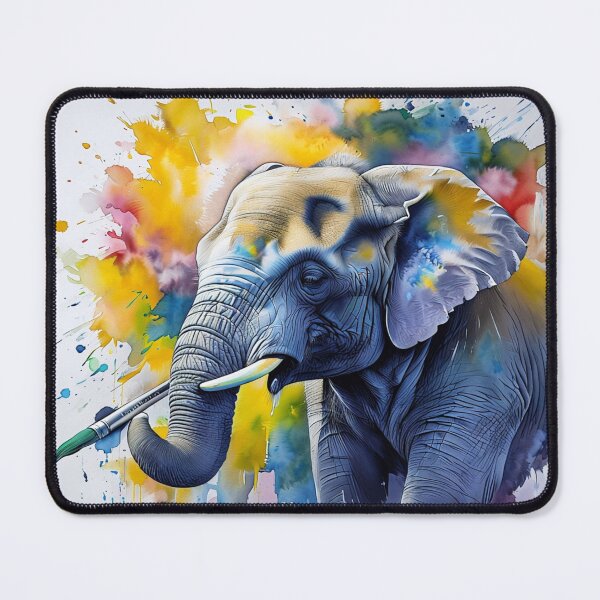 Item preview, El elefante artista designed and sold by Collection de trésors .