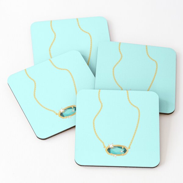Item preview, Kendra Scott Elisa Blue Green Pendant Necklace designed and sold by BlueSkyTheory.