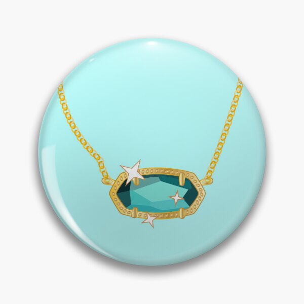 Item preview, Kendra Scott Elisa Blue Green Pendant Necklace designed and sold by BlueSkyTheory.