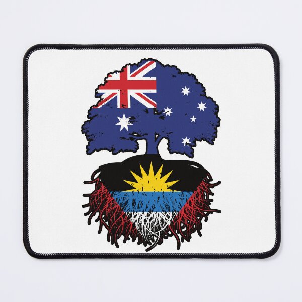 Item preview, Antigua Antiguan Australian Australia Tree Roots Flag designed and sold by FlagX.