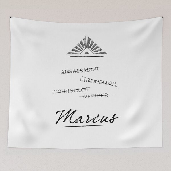 Item preview, Marcus / White designed and sold by artisangriffink.