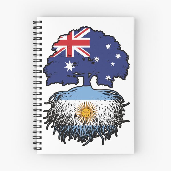 Item preview, Argentina Argentine Australian Australia Tree Roots Flag designed and sold by FlagX.