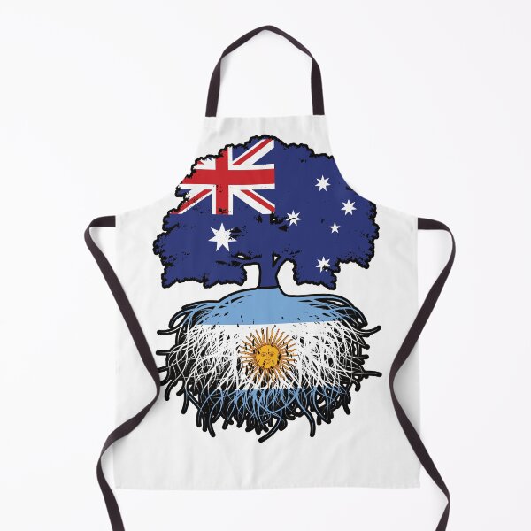 Item preview, Argentina Argentine Australian Australia Tree Roots Flag designed and sold by FlagX.