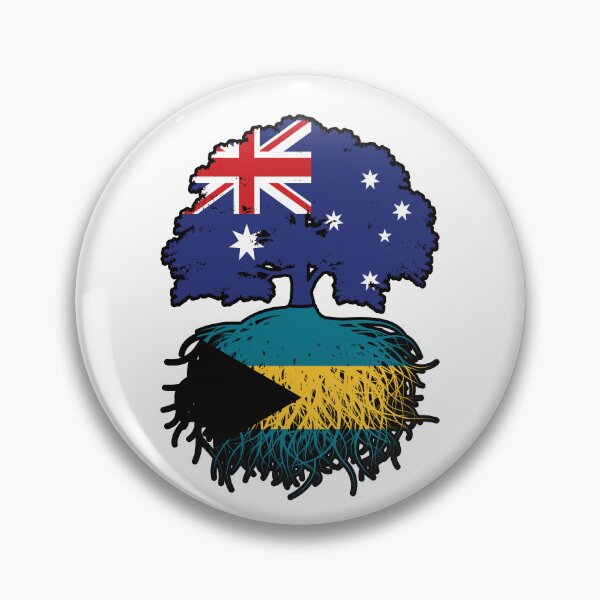 Item preview, Bahamas Bahamian Australian Australia Tree Roots Flag designed and sold by FlagX.