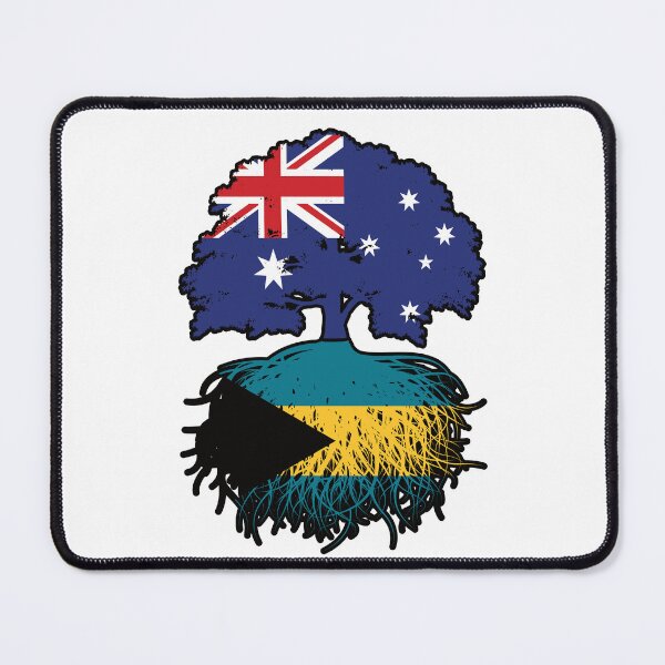 Item preview, Bahamas Bahamian Australian Australia Tree Roots Flag designed and sold by FlagX.
