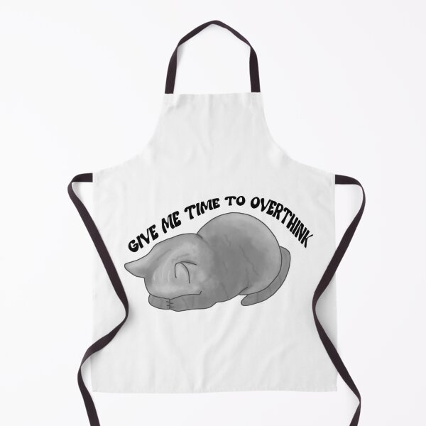 Item preview, Give me time to overthink cat designed and sold by Sunnydraws7.