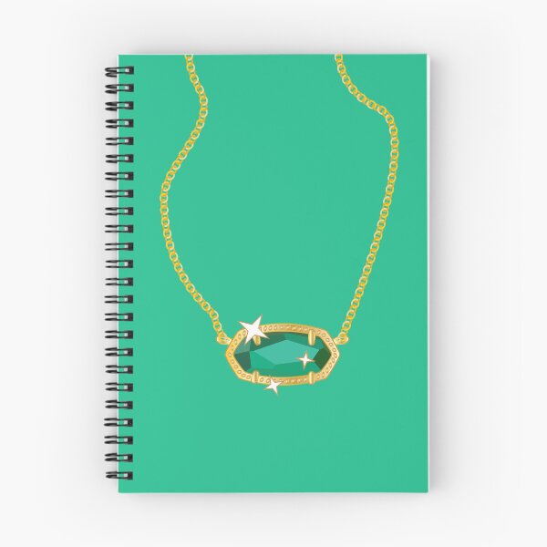 Item preview, Kendra Scott Elisa Emerald Pendant Necklace designed and sold by BlueSkyTheory.