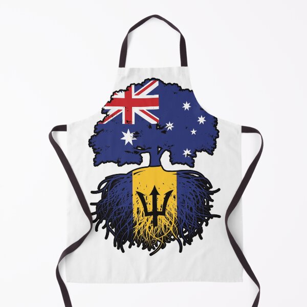 Item preview, Barbados Barbadian Australian Australia Tree Roots Flag designed and sold by FlagX.