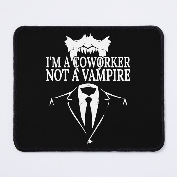 Item preview, I'm A Coworker Not a Vampire Male Night Stalker designed and sold by FWLKIT.