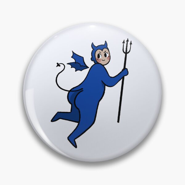 Item preview, Cheeky Blue Devil designed and sold by laurlines.