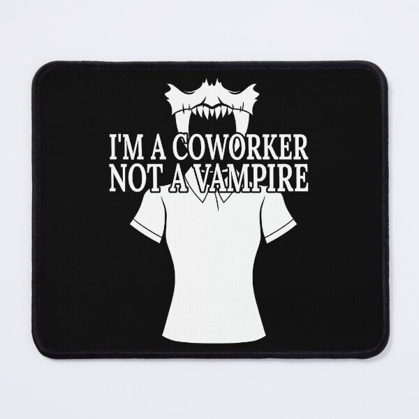Item preview, I'm a Coworker Not a Vampire Female Night Stalker designed and sold by FWLKIT.