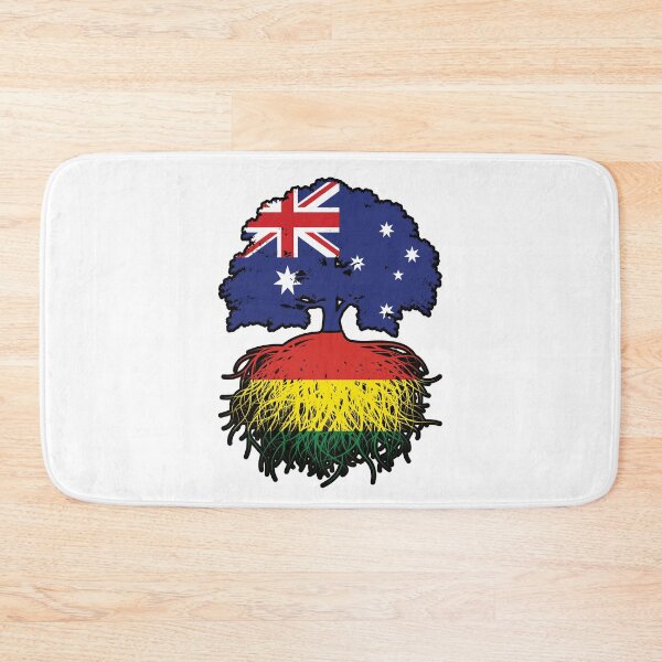 Item preview, Bolivia Bolivian Australian Australia Tree Roots Flag designed and sold by FlagX.