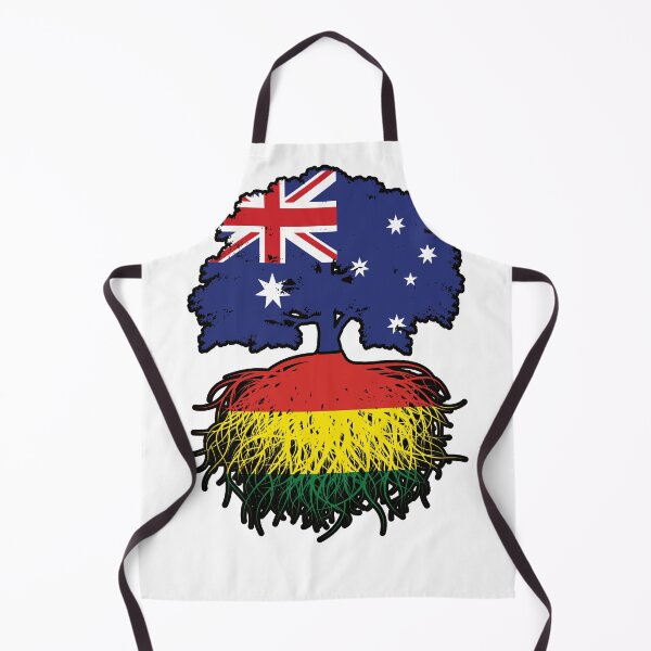 Item preview, Bolivia Bolivian Australian Australia Tree Roots Flag designed and sold by FlagX.