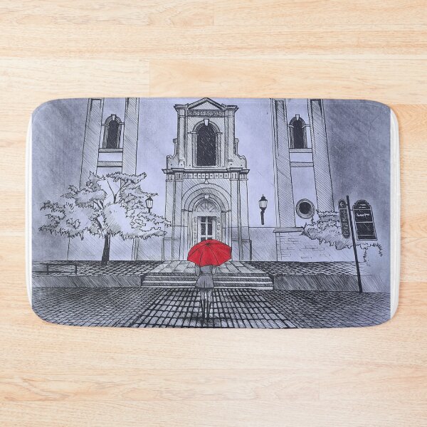 Item preview, Girl with the red umbrella designed and sold by CERANOART.