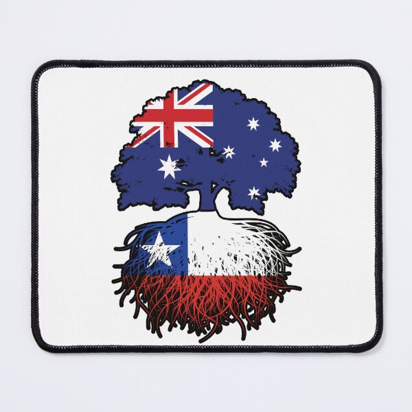 Item preview, Chile Chilean Australian Australia Tree Roots Flag designed and sold by FlagX.