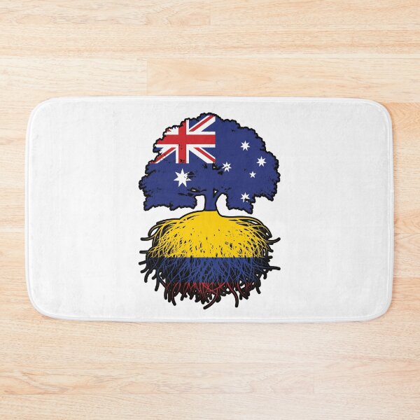 Item preview, Colombia Colombian Australian Australia Tree Roots Flag designed and sold by FlagX.