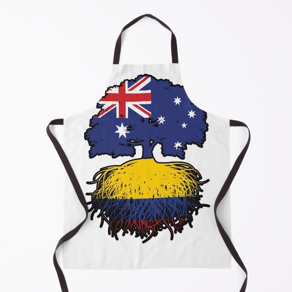 Item preview, Colombia Colombian Australian Australia Tree Roots Flag designed and sold by FlagX.