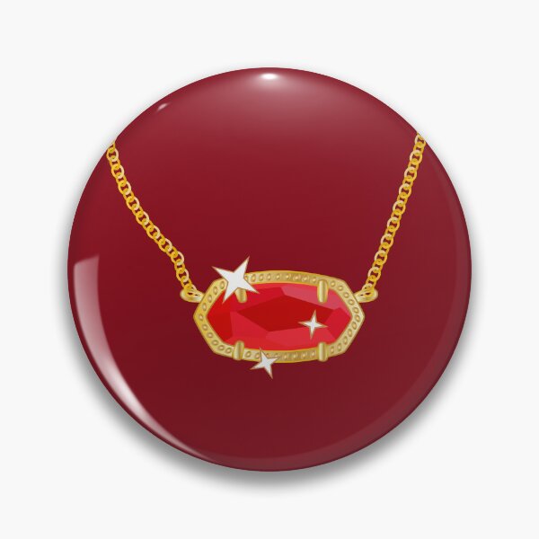 Item preview, Kendra Scott Elisa Red Pendant Necklace designed and sold by BlueSkyTheory.