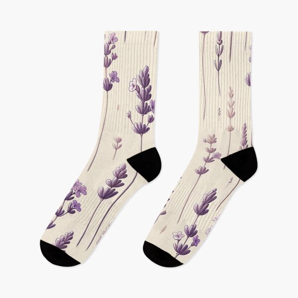 Item preview, Lavender Flower Print designed and sold by PinUpPizzazz.