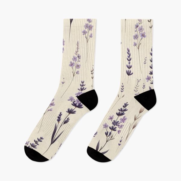 Item preview, Lavender Flower Print designed and sold by PinUpPizzazz.