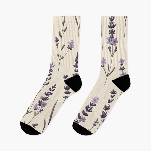 Item preview, Lavender Flower Print designed and sold by PinUpPizzazz.