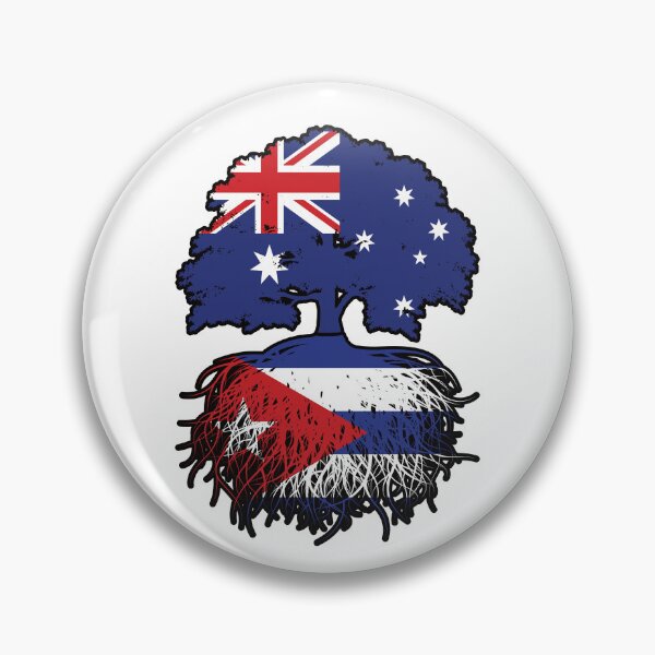 Item preview, Cuba Cuban Australian Australia Tree Roots Flag designed and sold by FlagX.