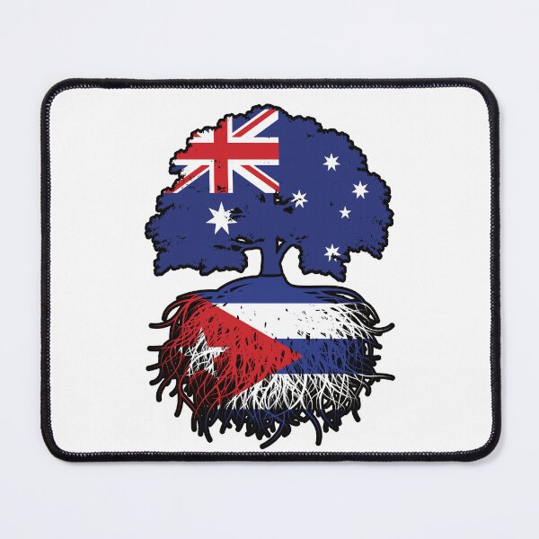 Item preview, Cuba Cuban Australian Australia Tree Roots Flag designed and sold by FlagX.