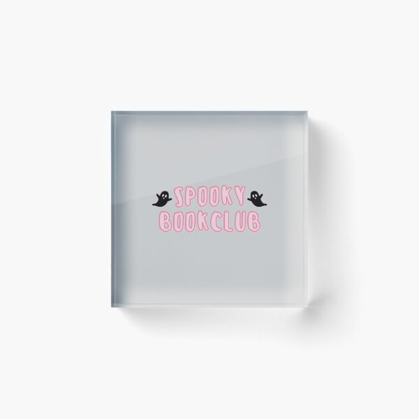 Item preview, Spooky Bookclub | Cute Book lover Ghost designed and sold by Neadoodles.