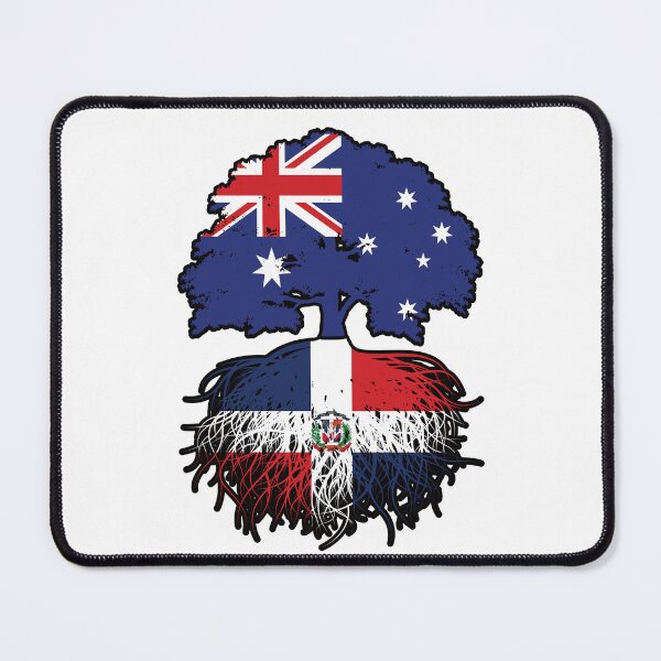 Item preview, Dominican Republic Dominican Australian Australia Tree Roots Flag designed and sold by FlagX.