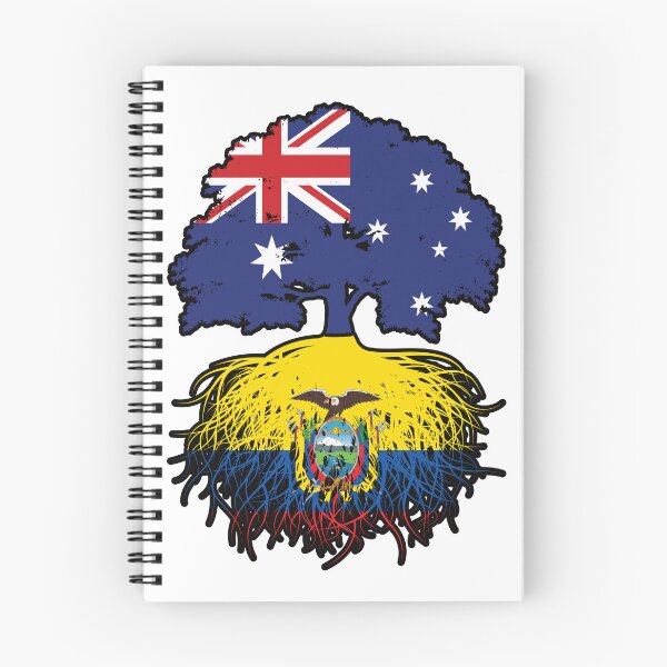 Item preview, Ecuador Ecuadorian Australian Australia Tree Roots Flag designed and sold by FlagX.
