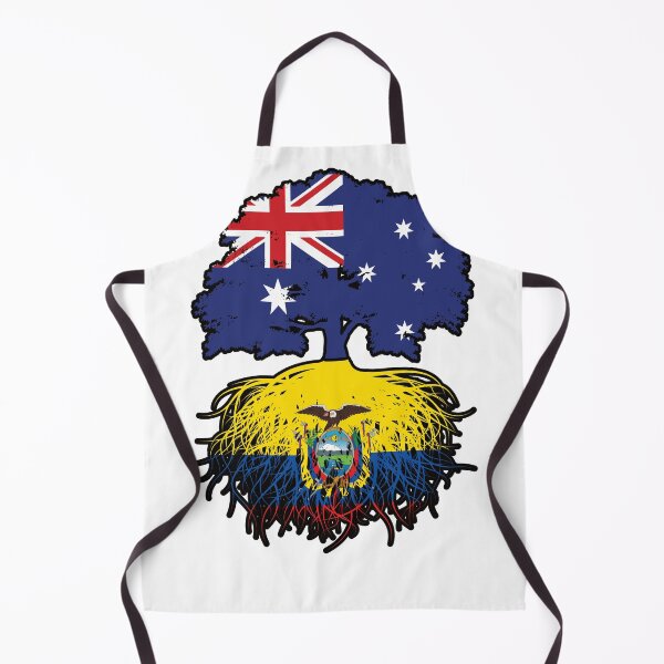 Item preview, Ecuador Ecuadorian Australian Australia Tree Roots Flag designed and sold by FlagX.