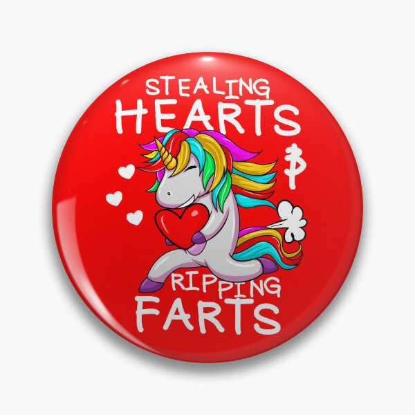 Artikelvorschau, Stealing Hearts And Ripping Farts Funny Valentine Unicorn Gear entworfen und verkauft von DynamicDesign.